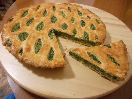 Crostata ricotta e spinaci