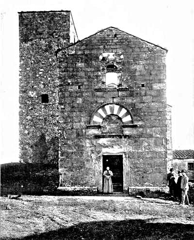 Montalbano - Chiesa di S.Giusto  - Foto tratta dal libro 