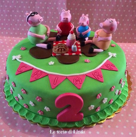 Peppa Pig cake