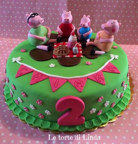 Peppa Pig cake