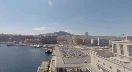 Napoli ripresa con una videocamera GoPro