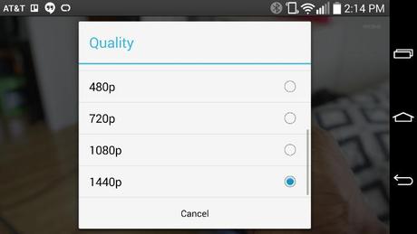 LG G3: è possibile ora vedere filmati a 1440p
