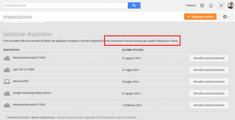 Google Play Music 600x309 Google Play Music: si possono rimuovere solo 4 dispositivi allanno applicazioni  google play music 