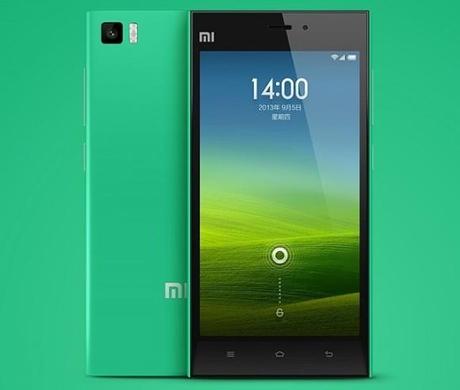 Xiaomi Mi 3 arriverà anche nella colorazione verde