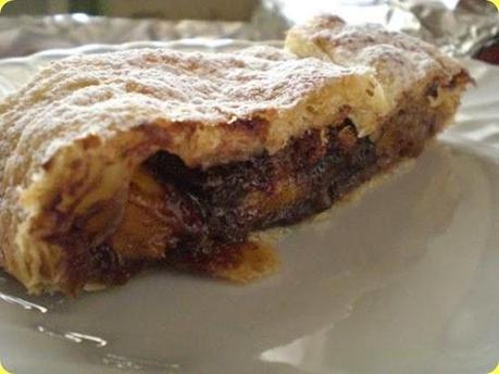 Strudel alle pesche e cioccolato, rivisitazione delle pesche ripiene