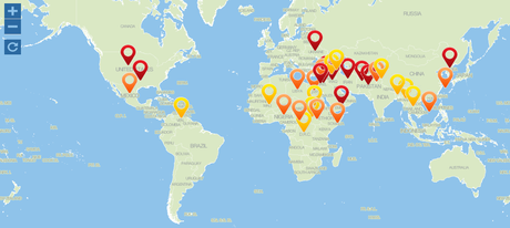 Tutti i conflitti del mondo: una mappa interattiva