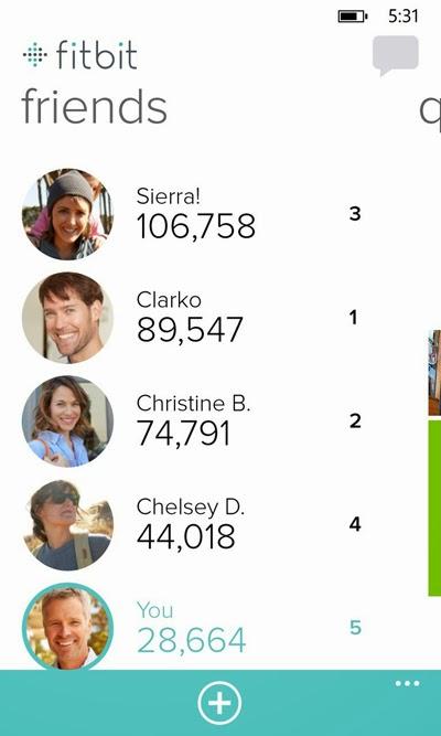 Fitbit: La nuova App per Windows 8.1