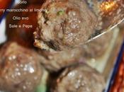 Polpettine vitello cotte forno