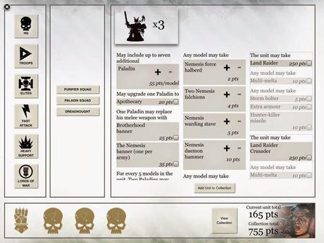 Nuovi Cavalieri Grigi: lista dell'esercito completa - New Grey Knights: complete army list