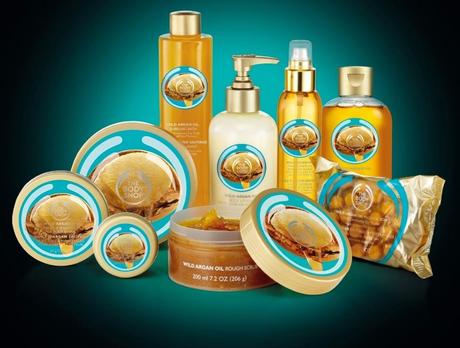 Linea all'olio di Argan di The Body Shop