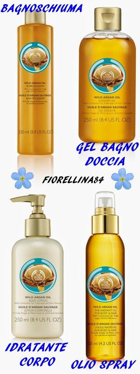 Linea all'olio di Argan di The Body Shop