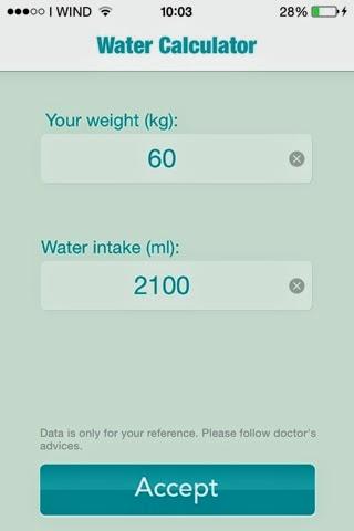 iDrinkWater: l'app che aiuta a bere