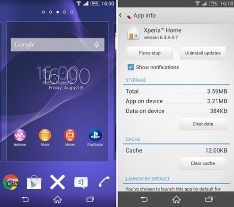 Xperia Home Launcher 600x532 Xperia Home Launcher si aggiorna news applicazioni  xperia home launcher sony launcher alternativi 