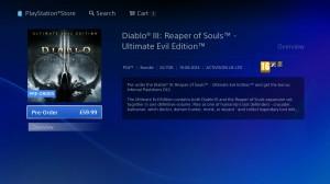 Stando a NeoGaf Diablo III: Ultimate Evil Edition occuperà ben 63 GB nella sua versione digitale su Playstation 4 e ciò appare alquante strano visto che la stessa versione USA pesa solo 26,1 GB.
