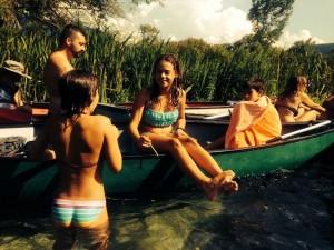 paradisi a portata di mano: in canoa sul fiume Tirino (in Abruzzo)