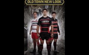 La campagna di lancio delle divise della scorsa stagione di Edinburgh Rugby