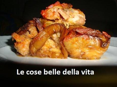 Involtini di melanzana