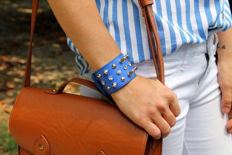 Blue bracelet