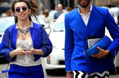 In the Street...Electric Cobalt Blue #3