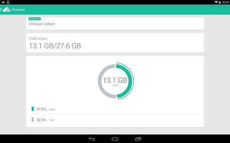  Unclouded per Android scova i file doppi su Dropbox e Google Drive