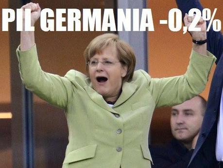 Europa, è crisi nera: si ferma pure la Germania! Europa, è crisi nera: si ferma pure la Germania!
