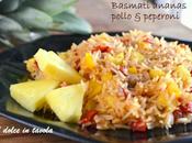 Riso basmati ananas pollo peperoni