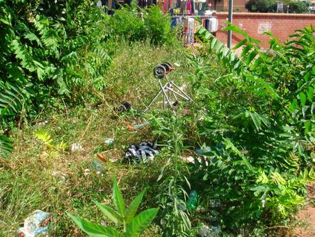 Tantissime foto da una fermata Rebibbia della metro B immersa nel degrado intollerabile. Le ha scattate il comitato di quartiere
