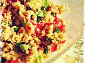 Cous cous avocado,pomodori basilico