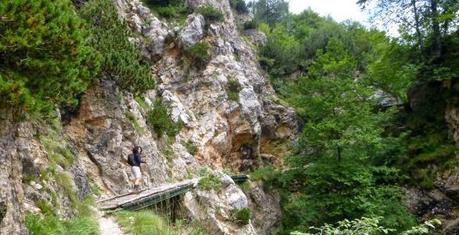 #trekking #15082014 #pioggia #duefacce #lessinia