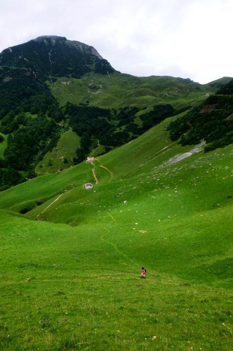 #trekking #15082014 #pioggia #duefacce #lessinia