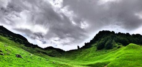 #trekking #15082014 #pioggia #duefacce #lessinia