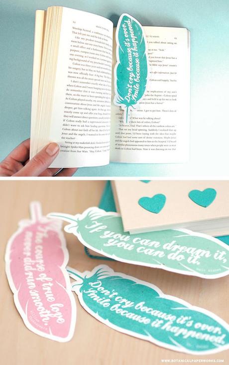 6-Feather-Quote-Bookmarks