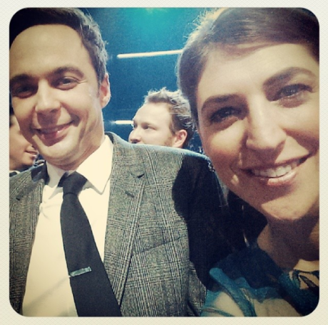 Mayim Bialik e Jim Parsons