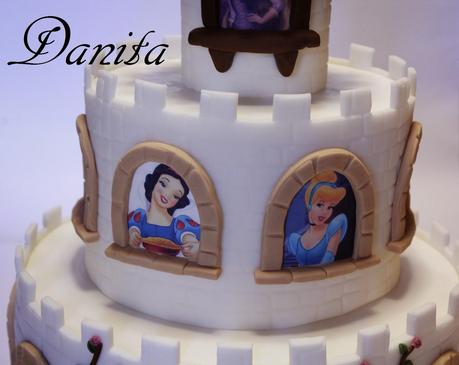 Torta castello delle principesse