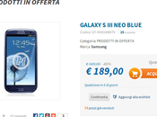 Promozione Samsung Galaxy Neo: offerta Techmania euro