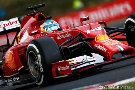 Fernando Alonso Ferrari F14T