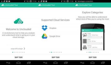 unclouded 600x355 Unclouded: come gestire i nostri archivi cloud con ununica app applicazioni  play store google play store 