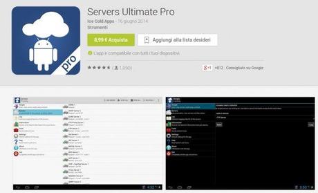 Servers Ultimate Pro App Android su Google Play 600x365 Servers Ultimate Pro gratis su Amazon App Shop solo per oggi applicazioni  App Shop amazon app shop 