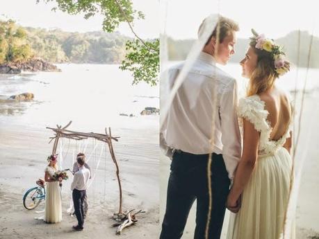 Costa Rica beach wedding