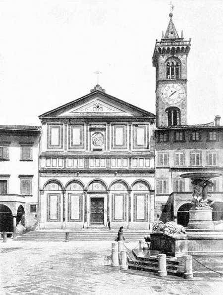 EMPOLI — FACCIATA DELLA COLLEGIATA DI S. ANDREA - Foto tratta dal libro 