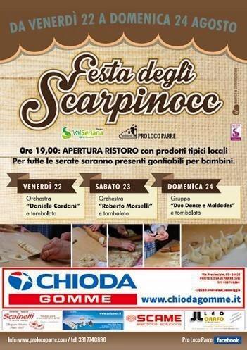 Ravioli scarpinocc di Parre Ravioli scarpinocc di Parre
