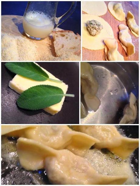 Ravioli scarpinocc di Parre Ravioli scarpinocc di Parre