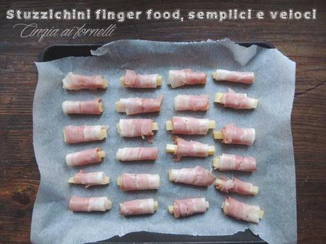 Finger food semplici e veloci