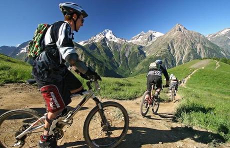 Mountain bike - Les Deux Alpes, Francia