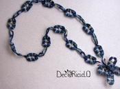 Collana "Farfalla Blu", linguette delle lattine