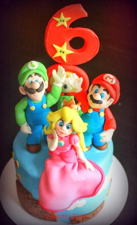 Supermario bros cake