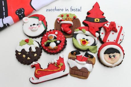 Natale 2012 - i primi biscotti decorati