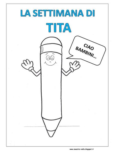 La settimana di Tita, la matita