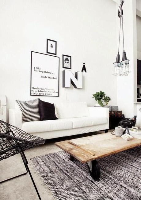 Interior Design || Black and White inspirations