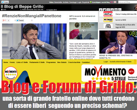 Come funziona il blog di Beppe Grillo?